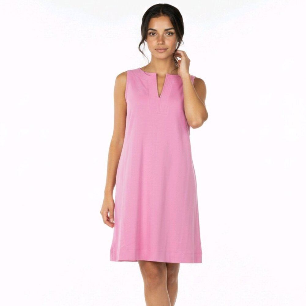 🌸 NWT New York & Company Barely Pink Shift Dress – Effortless Elegance! 🌸